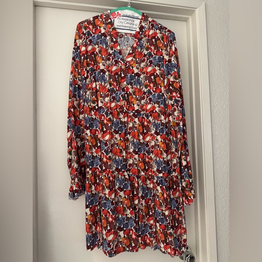 SHEIN Multicolor Floral Dress